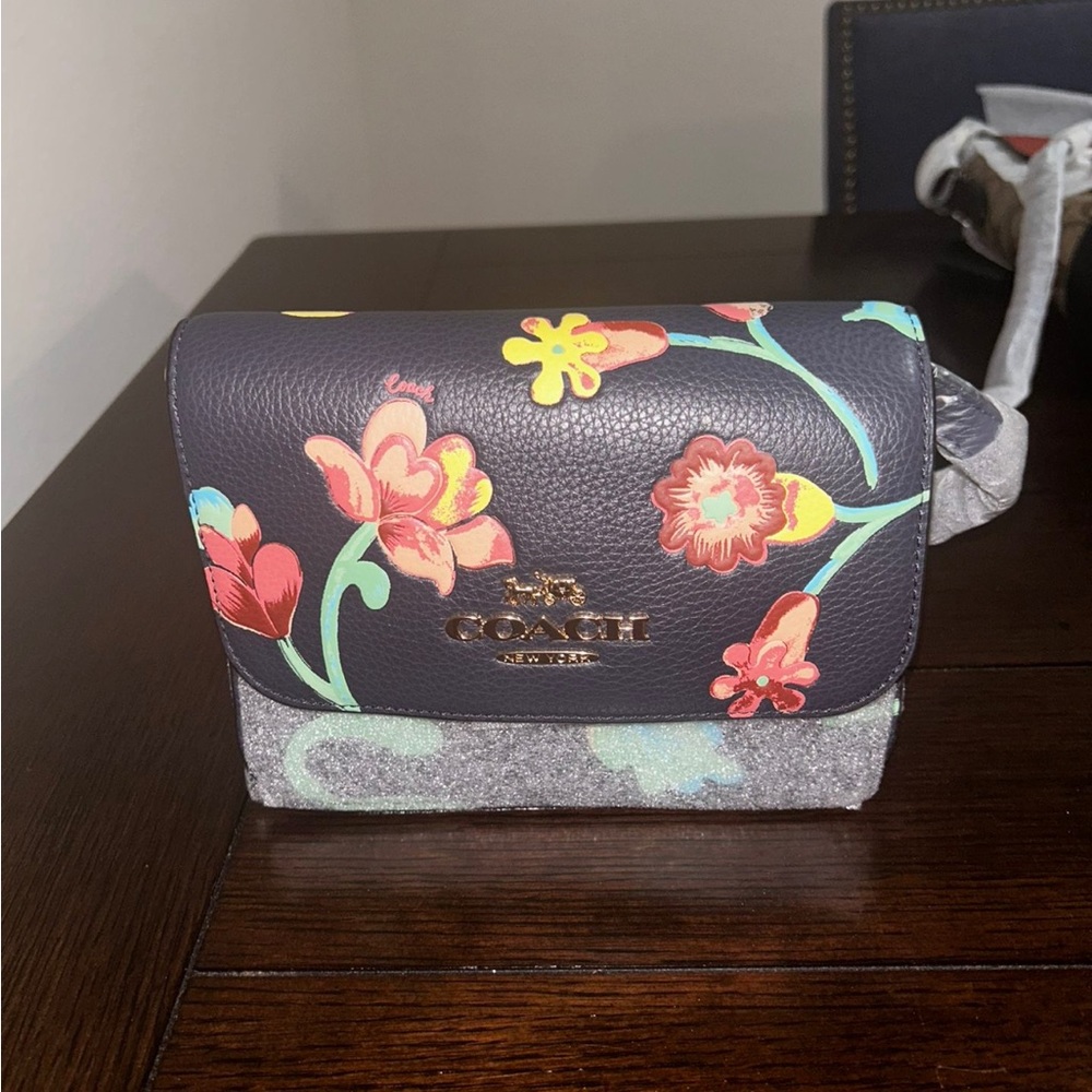 Floral Crossbody + Wallet